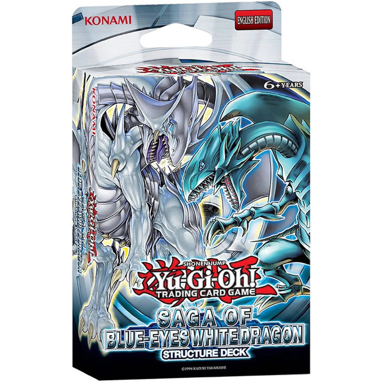 Saga of Blue-Eyes White Dragon - Unlimited — Single Deck, Display, Case