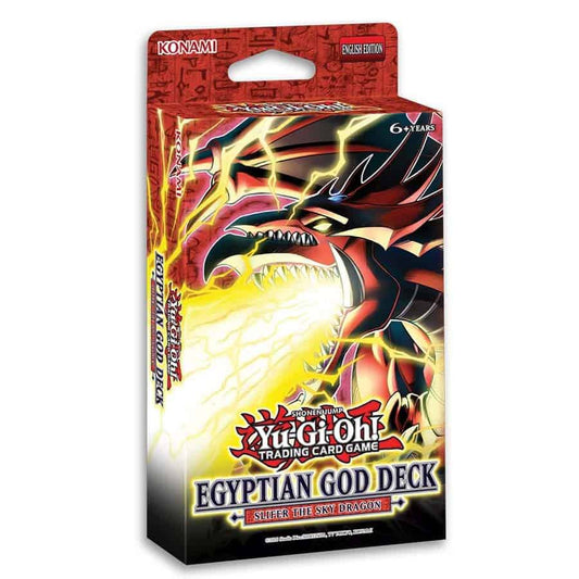 -UNSURE-Yu-Gi-Oh! Egyptian God Deck Slifer/Obelisk Unlimited — Single Deck, Display, Case