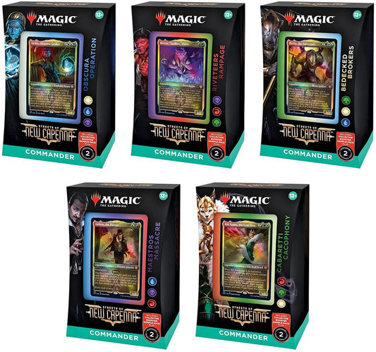 Magic: The Gathering — Streets of New Capenna Commander Display