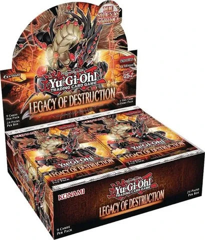 Yu-Gi-Oh! Legacy of Destruction (LEDE)— Booster Pack, Booster Box, Case