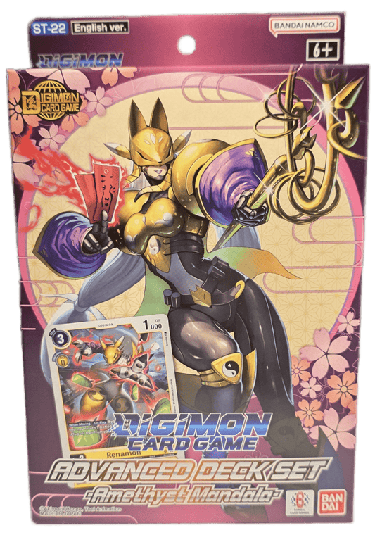 Digimon: Amethyst Mandala Advanced Starter Deck ST22 - Bandai