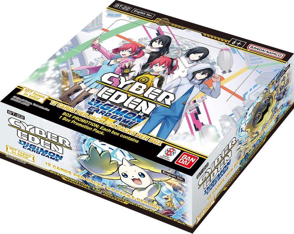 Digimon Card Game Cyber Eden Booster Box (BT22) - Bandai