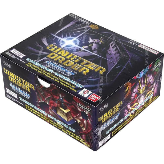 Digimon Card Game Sinister Order Booster Box (EX10) - Bandai
