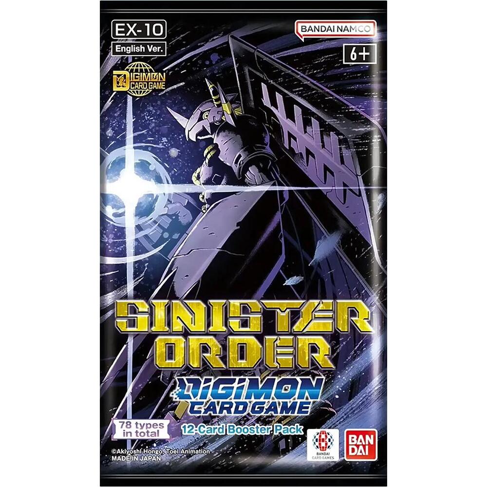 Digimon Card Game Sinister Order Booster Pack (EX10) - Bandai