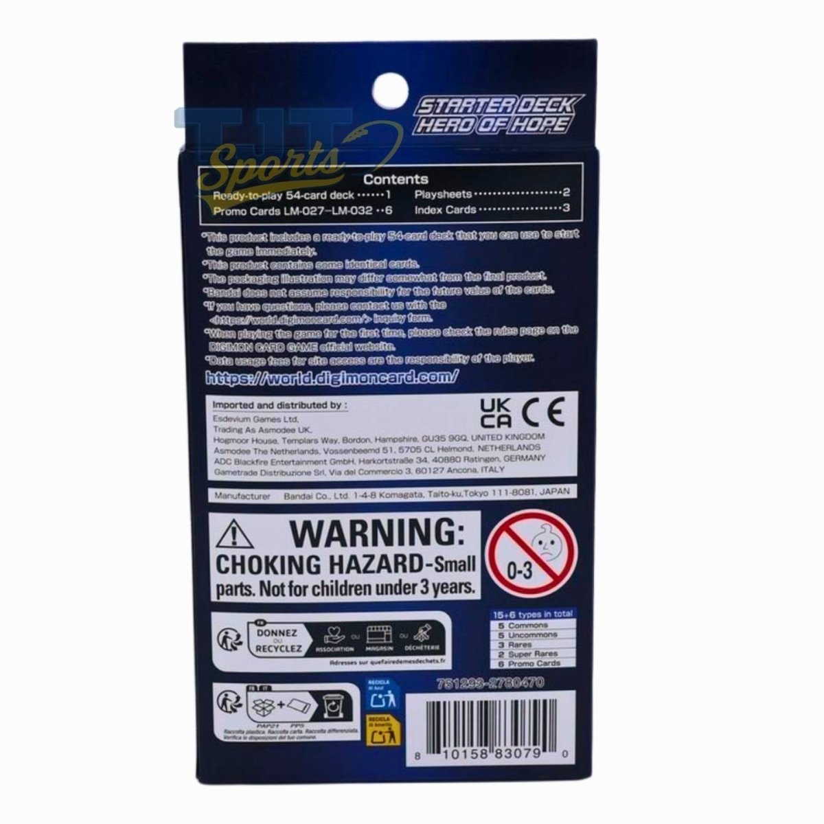 Digimon: Starter Deck Hero of Hope ST - 21 - Bandai