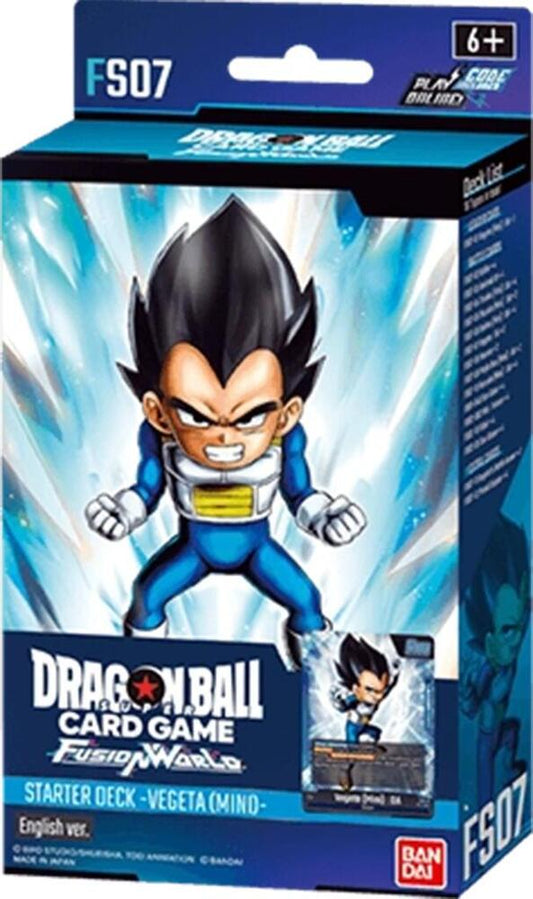 Dragon Ball Super Card Game: Fusion World Starter Deck – Vegeta (Mini) (FS07) - Bandai