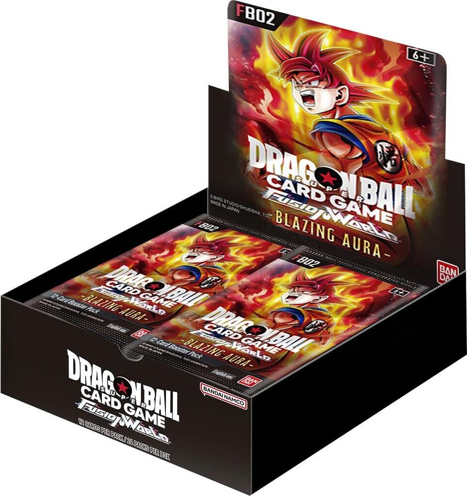 Dragon Ball Super Fusion World Blazing Aura Booster Box (FB02) - Bandai