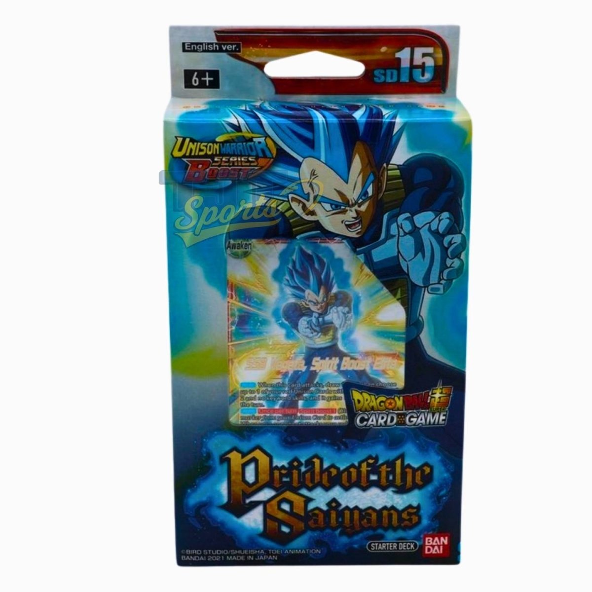 Dragon Ball Super: Starter Deck 15 – Pride of the Saiyans - Bandai