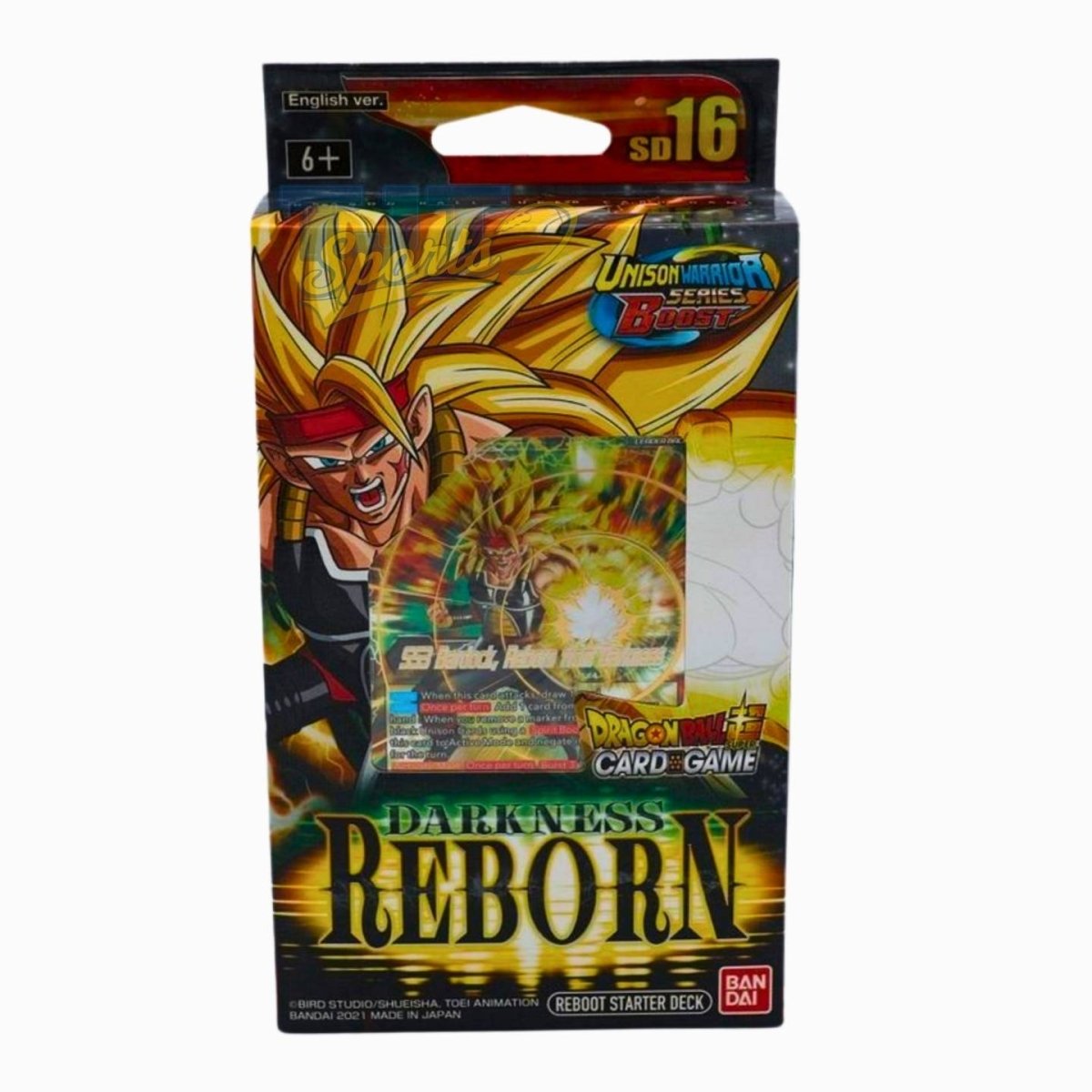 Dragon Ball Super: Starter Deck 16 – Darkness Reborn - Bandai Front