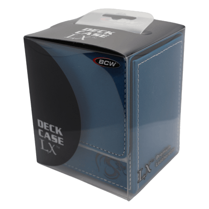 BCW Deck Case LX - Magnetic Leatherette Deck Box (Multiple Colors) - BCW