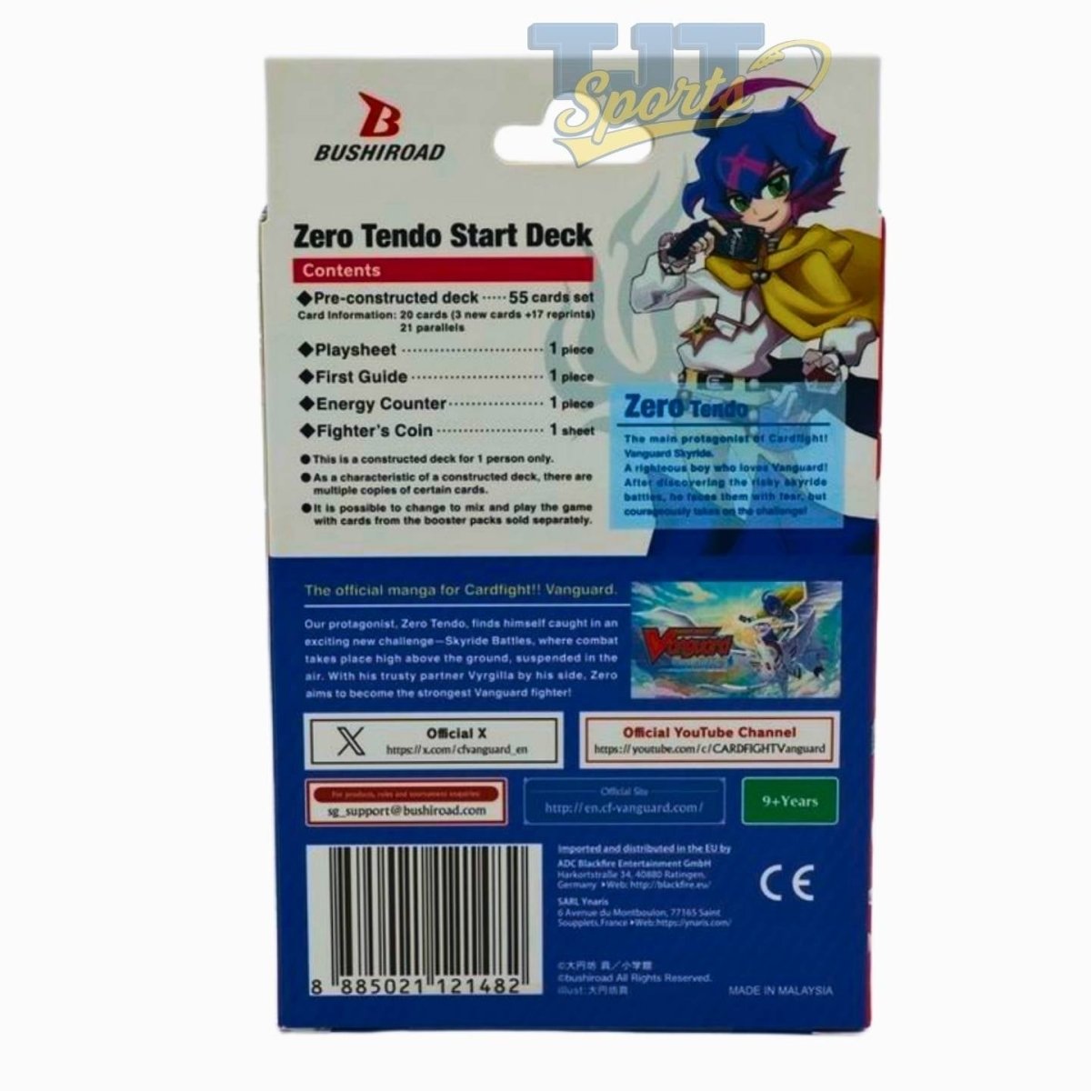 Cardfight Vanguard - Zero Tendo Start Deck DZ - SS09 - Bushiroad