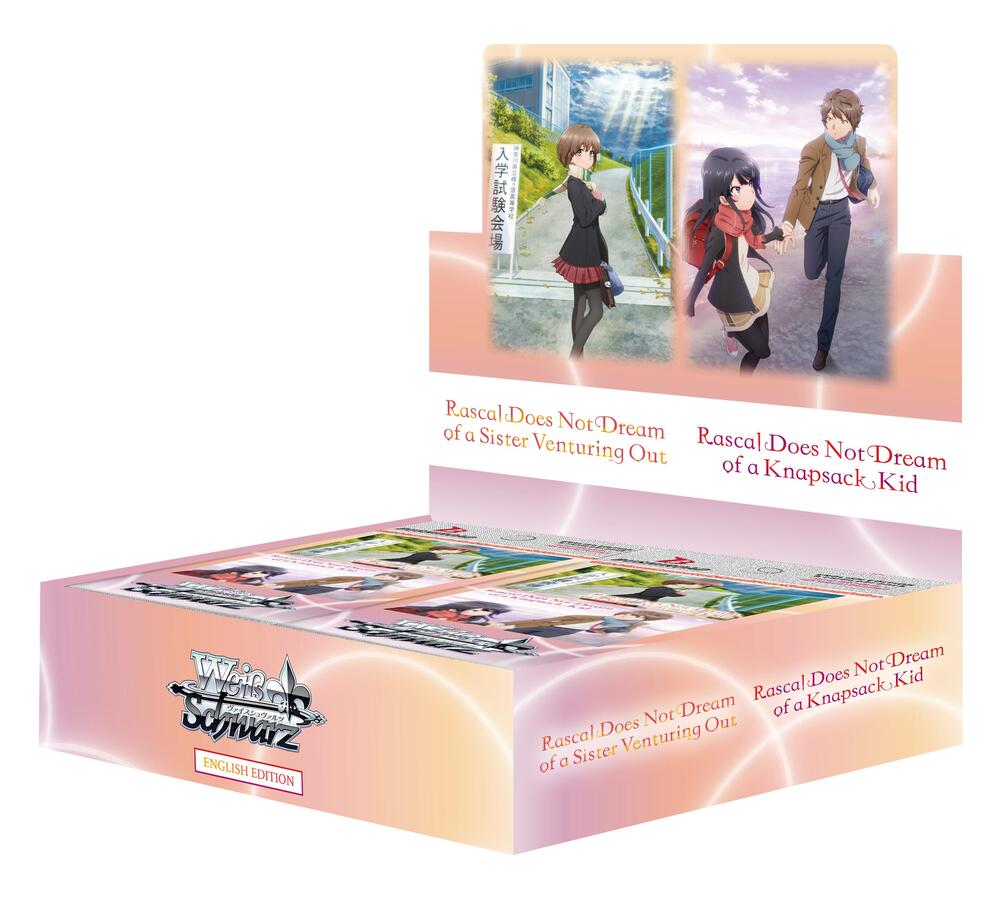Weiss Schwarz Rascal Does Not Dream Series Booster Box (SBY) - Bushiroad