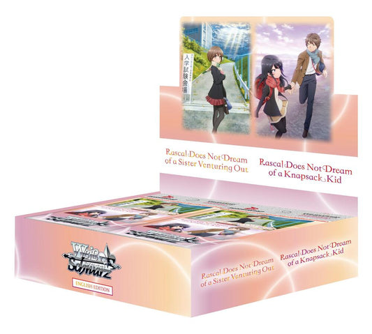 Weiss Schwarz Rascal Does Not Dream Series Booster Box (SBY) - Bushiroad