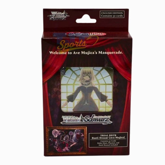 Weiss Schwarz TCG Bang Dream! Ave Mujica Trial Deck | 50 Cards, English Edition - Bushiroad