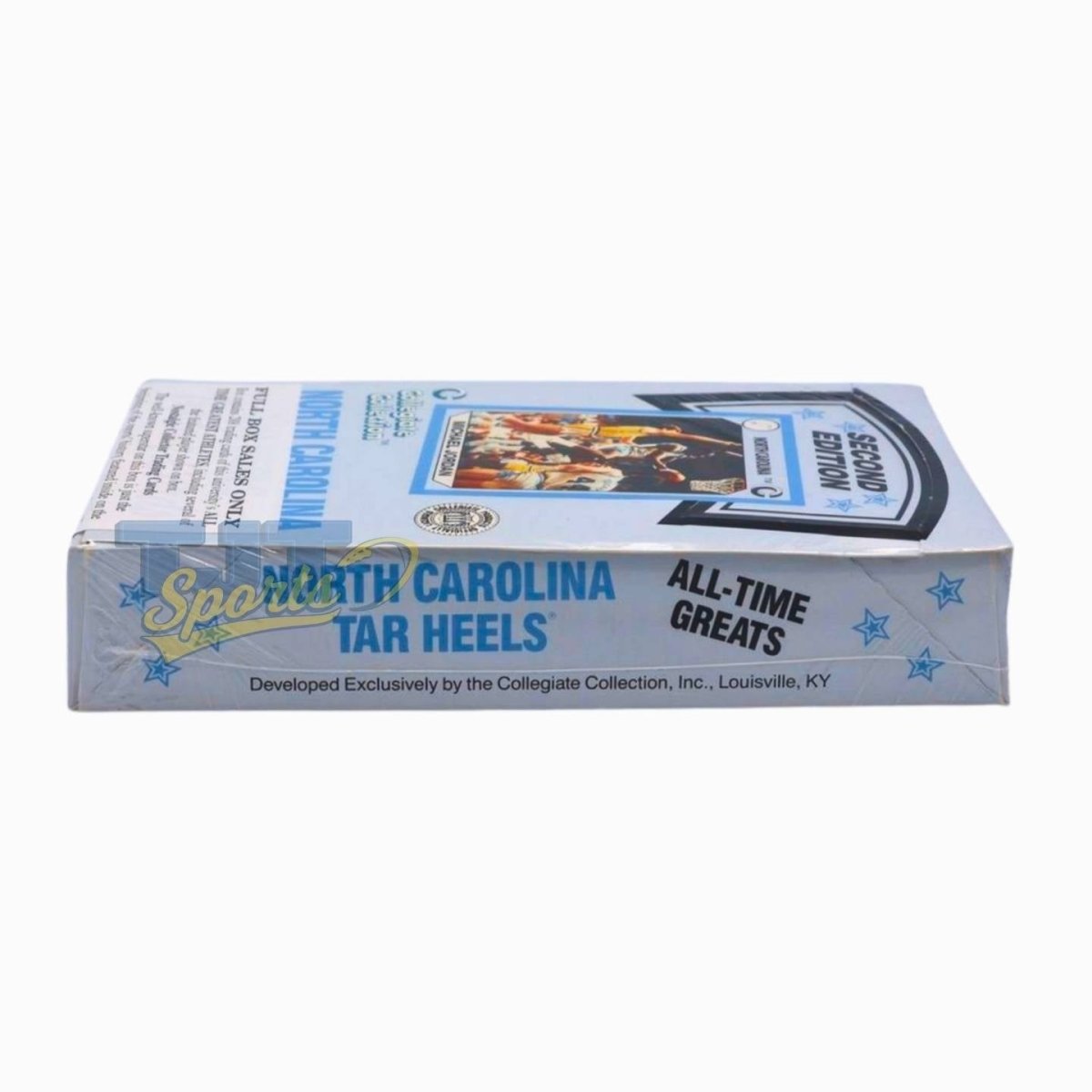 north carolina trading cards first edition EMPTY 1989 North Carolina First Edition Trading Cards Box w/Michael Jordan  Cover | Collegiate Collection - $7 | Kashew