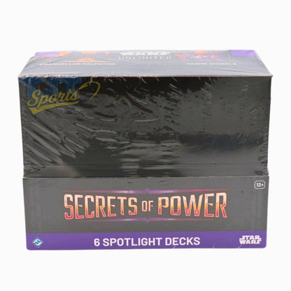 Star Wars Unlimited: Secrets of Power Spotlight Deck Box (Single Deck or Full Display) - Fantasy Flight Games