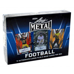 2024 Leaf Metal Football Hobby Box