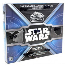 Load image into Gallery viewer, 2023 Topps Star Wars Chrome Black Hobby Box