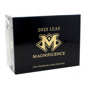 RANDOM SERIAL NUMBER! 3 BOXES 2023 LEAF MAGNIFICENCE ~ 15 SPOTS