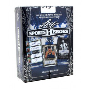 2025 Leaf Metal Sports Heroes Hobby Box