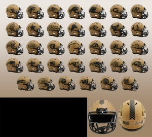 NFL Salute to Service Alternate Riddell 2023 NFL Speed Mini Football Helmet ~ Pick Your Team!