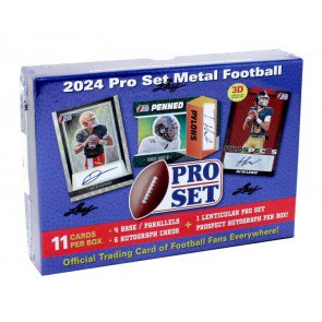 2024 Pro Set Metal Football Hobby Box