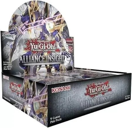 Yu - Gi - Oh! Alliance Insights — Booster Pack, Booster Box, Case - Konami