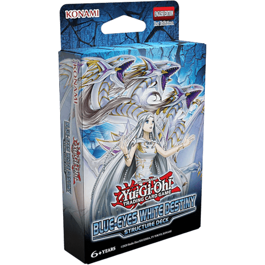 Yu - Gi - Oh! Blue - Eyes White Destiny Structure Deck — Single Deck, Display, Case - Konami