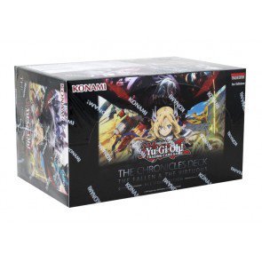 Yugioh The Chronicles Deck: The Fallen & The Virtuous - Single Deck, Display, Case - Konami