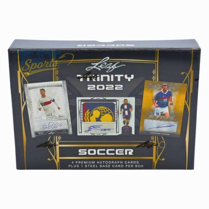 2022 Leaf Trinity Soccer Hobby Box - Leaf