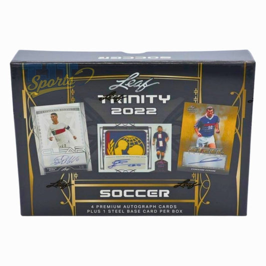 2022 Leaf Trinity Soccer Hobby Box - Leaf