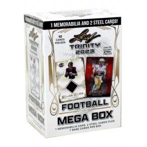 2023 Leaf Trinity Football Mega Box - Leaf