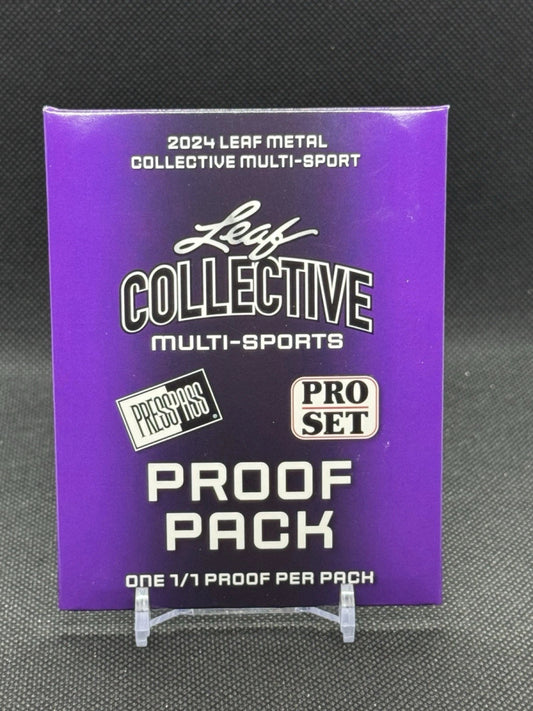 2024 Leaf Collective Multi - Sport Proof Pack 1/1 - Leaf