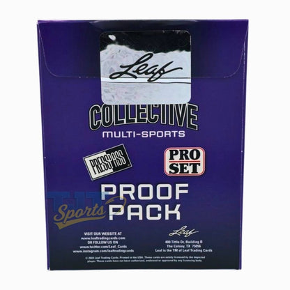 2024 Leaf Collective Multi - Sport Proof Pack 1/1 - Leaf