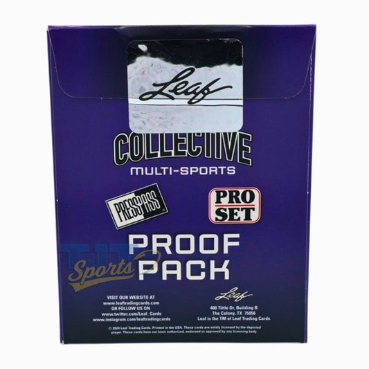 2024 Leaf Collective Multi - Sport Proof Pack 1/1 - Leaf