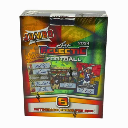 2024 Leaf Eclectic Football Jumbo Box - Leaf