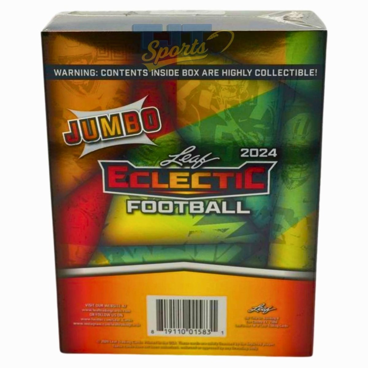 2024 Leaf Eclectic Football Jumbo Box - Leaf