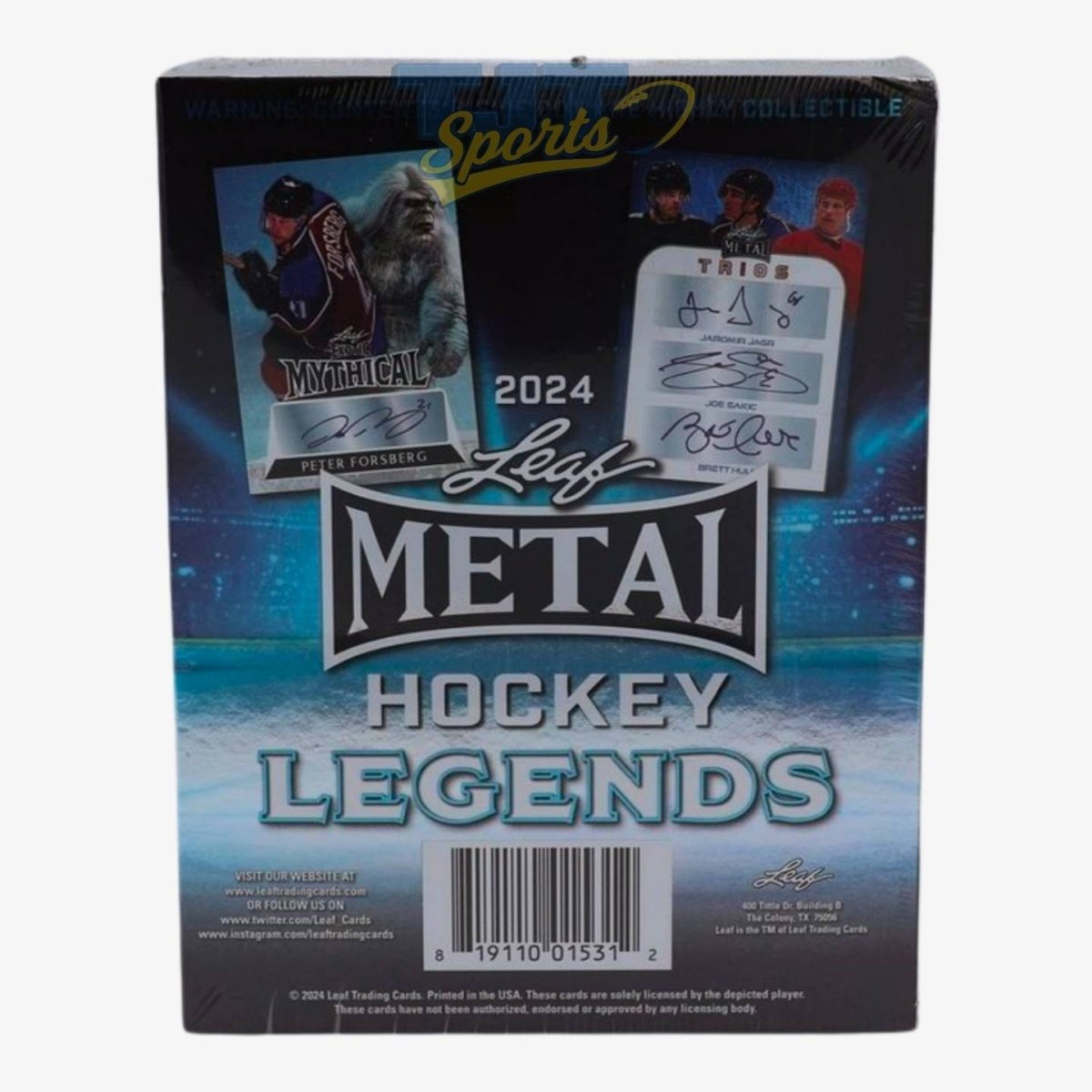 2024 Leaf Metal Hockey Legends Box - Leaf