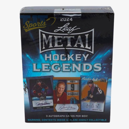 2024 Leaf Metal Hockey Legends Box - Leaf