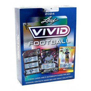 2024 Leaf Vivid Football Box - Leaf