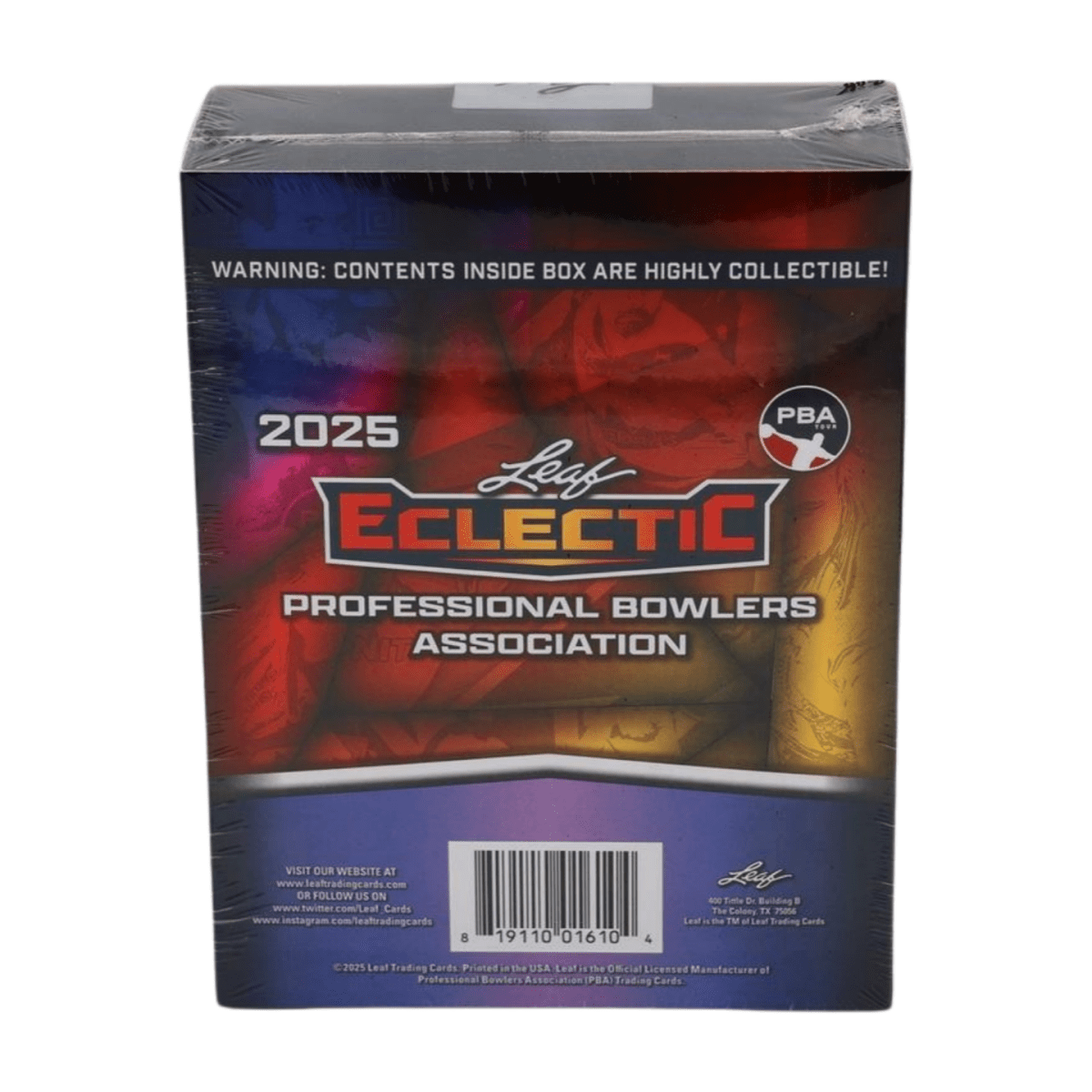 2025 Leaf Eclectic PBA Bowling Hobby Box - Leaf