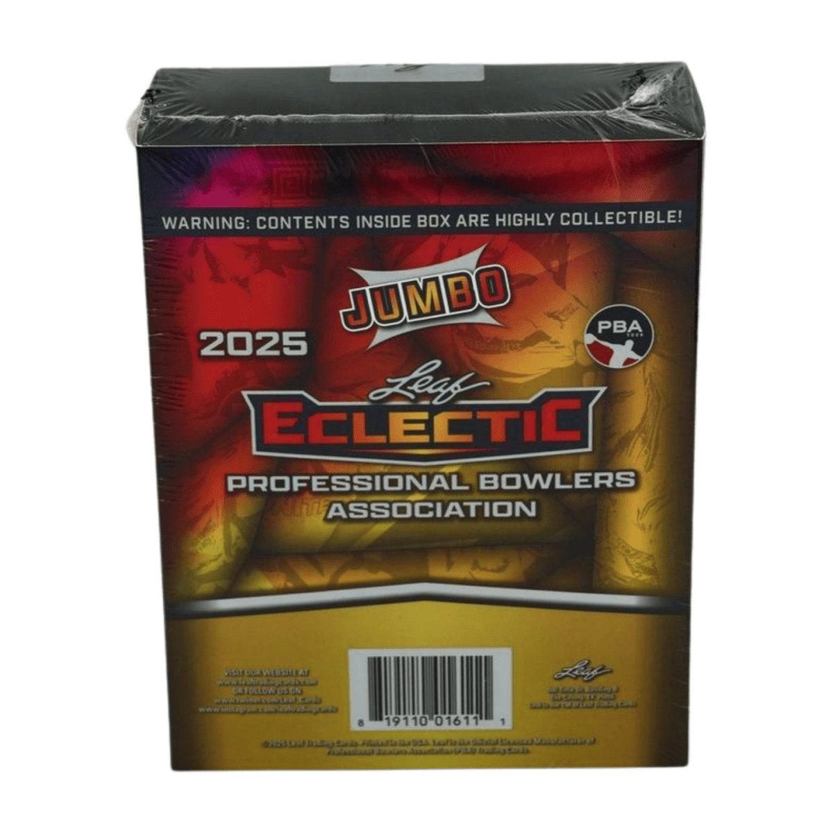 2025 Leaf Eclectic PBA Bowling Jumbo Box - Leaf