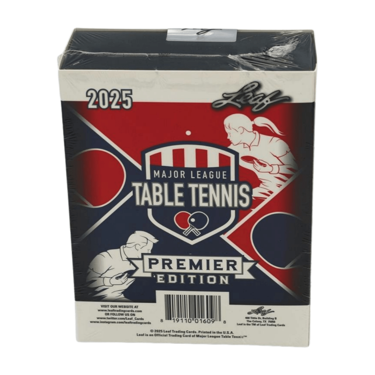 2025 Leaf Major League Table Tennis Premier Edition Box - Leaf