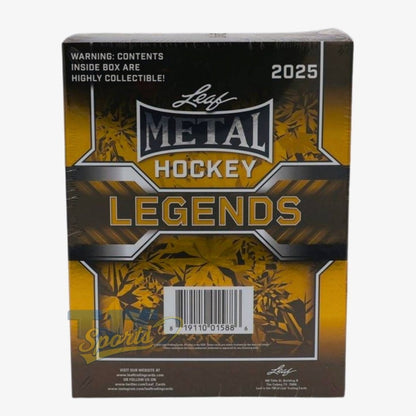 2025 Leaf Metal Legends Hockey Box - Leaf