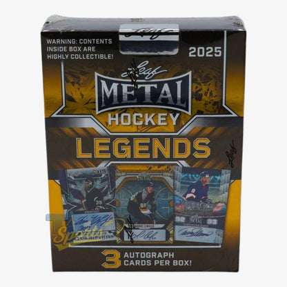2025 Leaf Metal Legends Hockey Box - Leaf