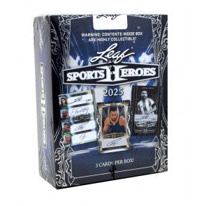 2025 Leaf Metal Sports Heroes Hobby Box - Leaf