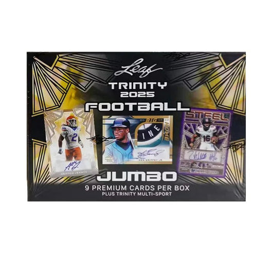2025 Leaf Trinity Football Jumbo Box - Leaf