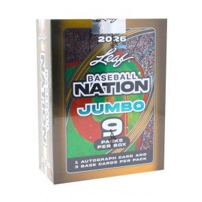 2026 Leaf Baseball Nation Jumbo Box - Leaf