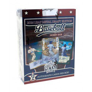 2026 Leaf Metal Draft Edition Baseball Hobby Box - Leaf
