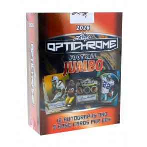 2026 Leaf Optichrome Football Jumbo Box - Leaf